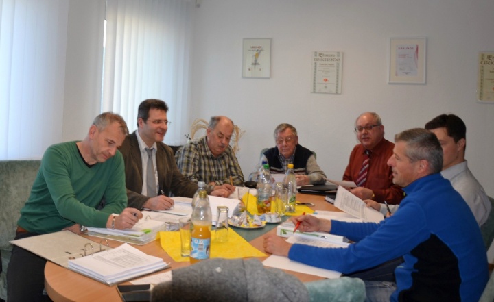 Arbeitsgruppensitzung am 27.02.2015 in der LAREMO GmbH in Langenwetzendorf